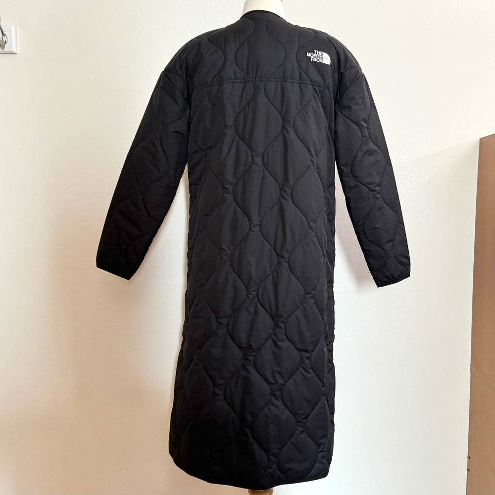 THE NORTH FACE Black Ampato Quilted Liner Longline Jacket - Picture 2 of 5